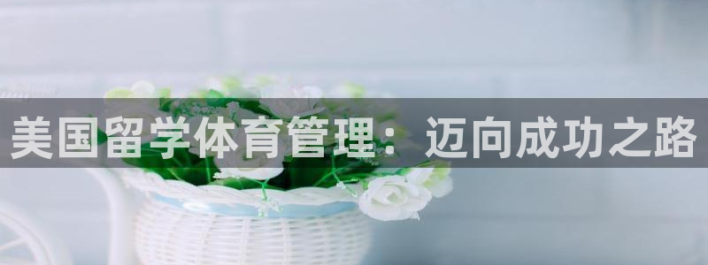 必一运动官网：美国留学体育管理：迈向成功之路